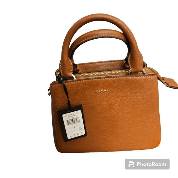 Dkny Handbags - DKNY small satchel w/ crossbody